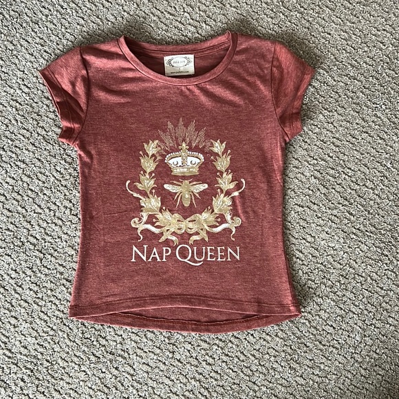 Joyfolie Mia Joy Nap Queen Tee 6 7 - Picture 1 of 2